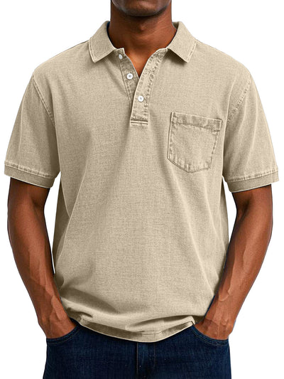 Maxime™ | Polo casual vintage para hombre