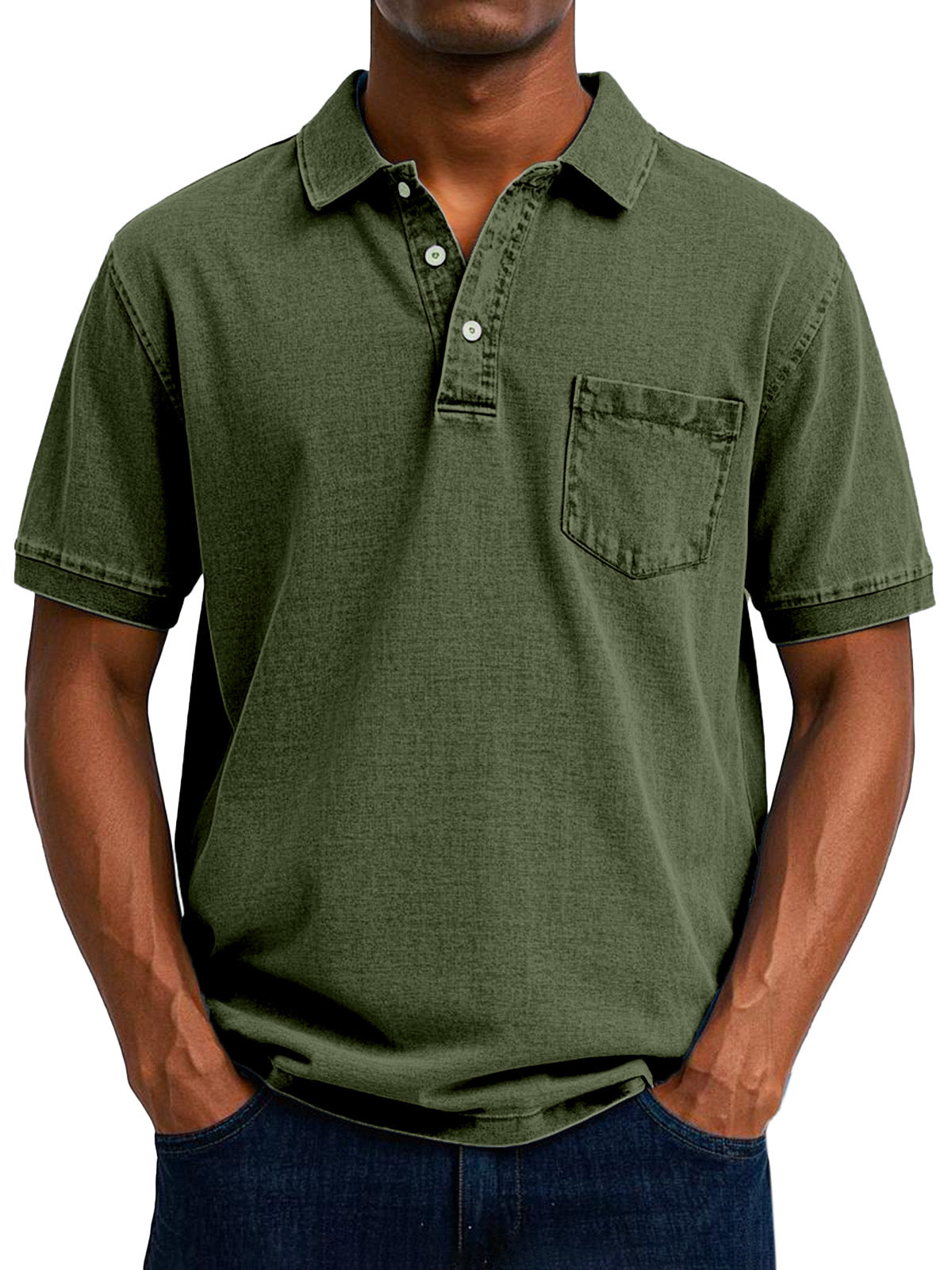 Maxime™ | Polo casual vintage para hombre
