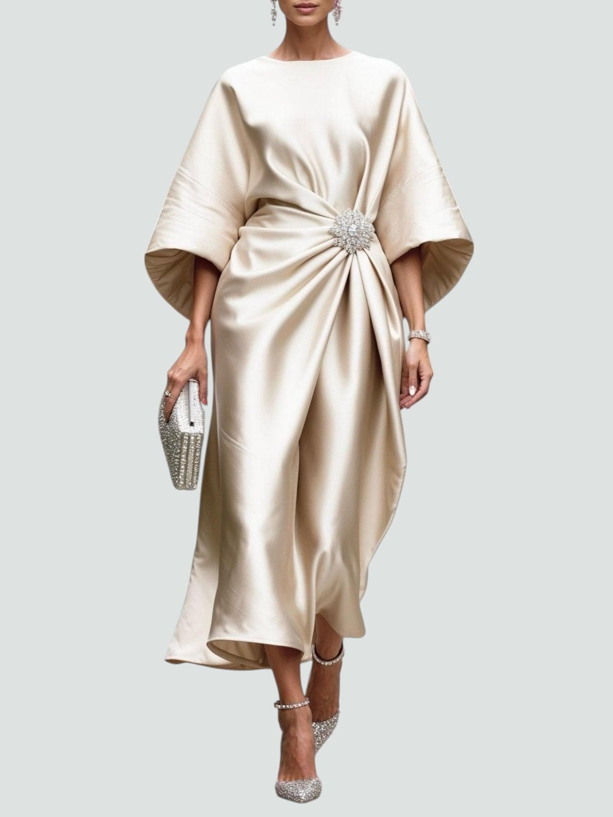 Albertine – Elegante vestido largo de satén