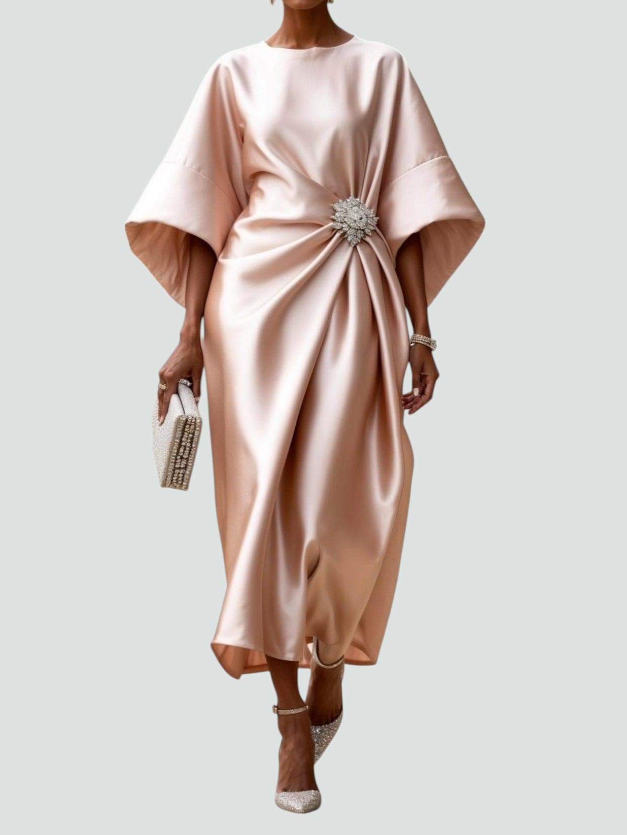 Albertine – Elegante vestido largo de satén