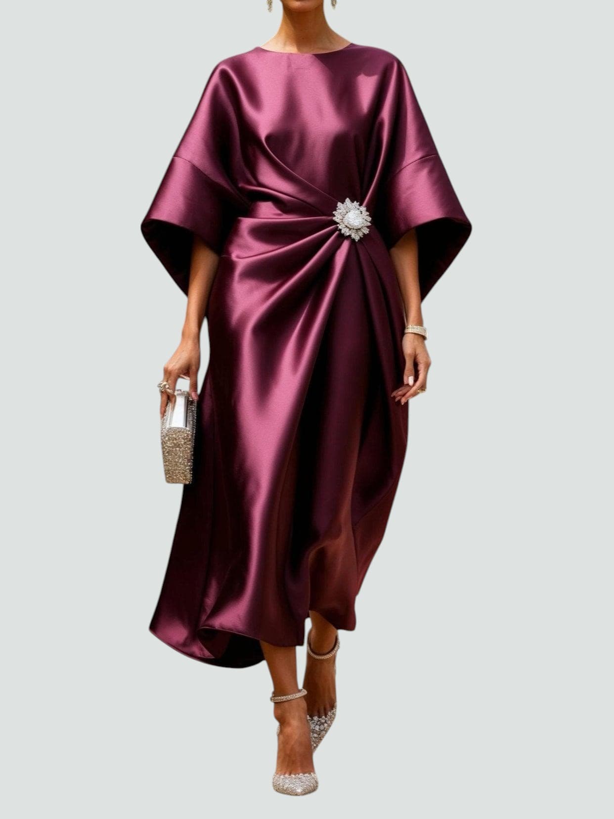 Albertine – Elegante vestido largo de satén