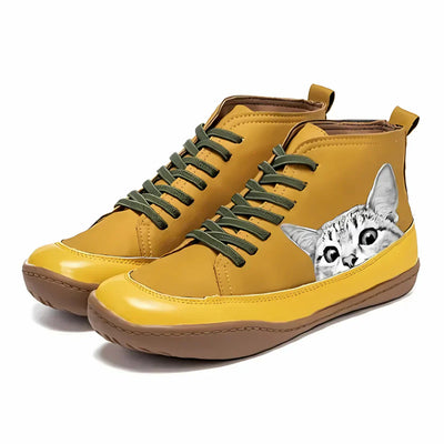 Fenna -  Botines para amantes de los gatos