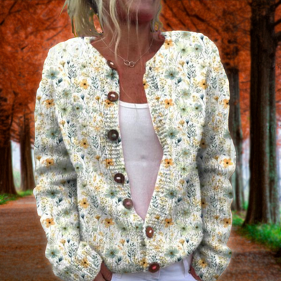 Lowri | Chaleco con estampado floral