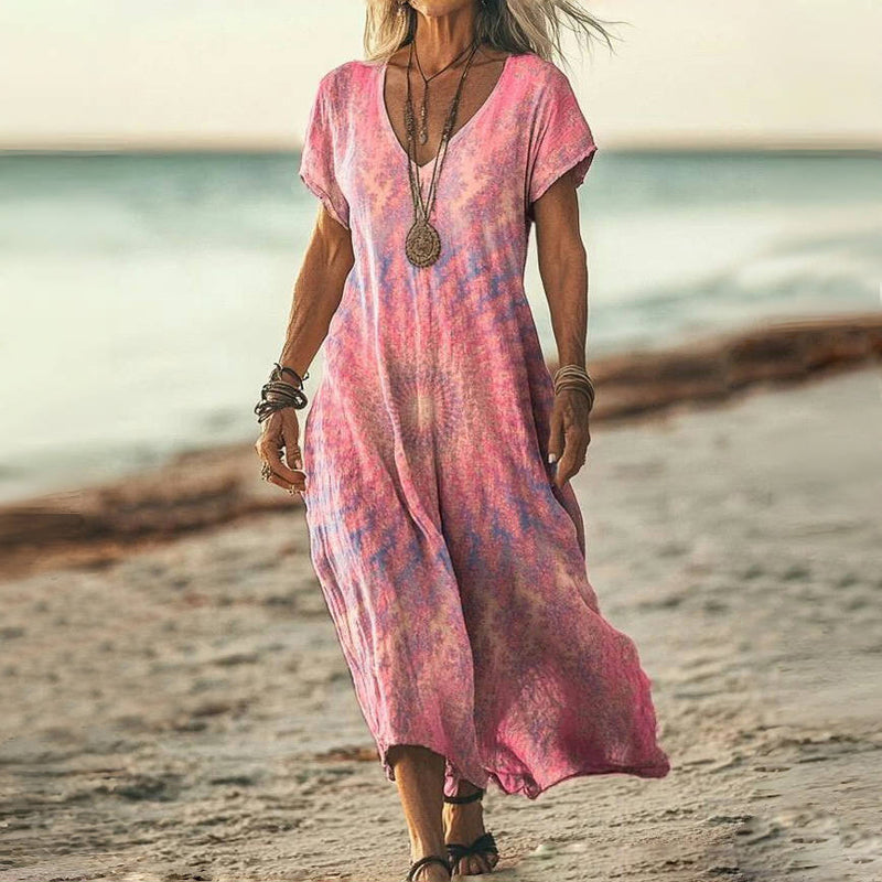 LAURA™ - Vestido vintage degradado