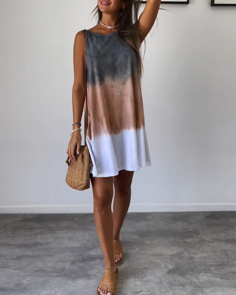 Rosalie | Vestido casual sin mangas de lujo