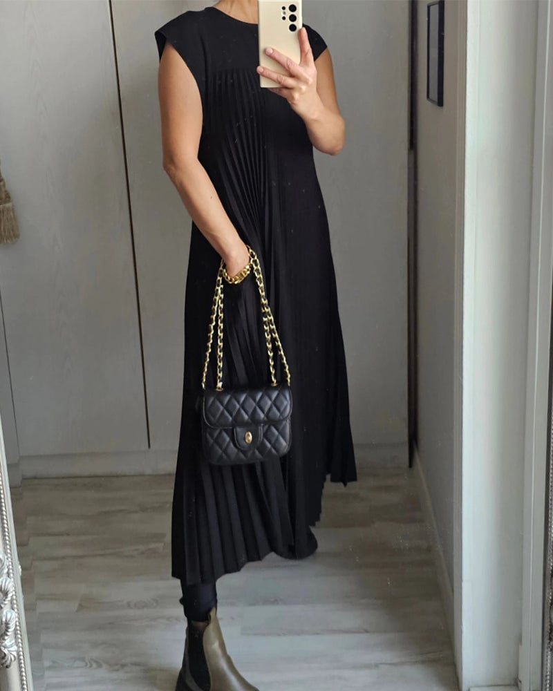 Grazia | Vestido plisado elegante