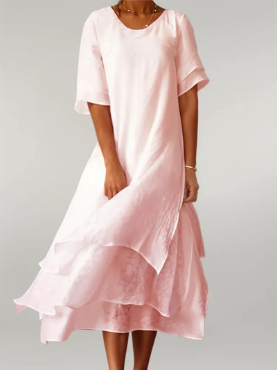 Isilde – Elegante vestido largo de primavera/verano