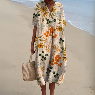Nicole | Vestido floral de verano