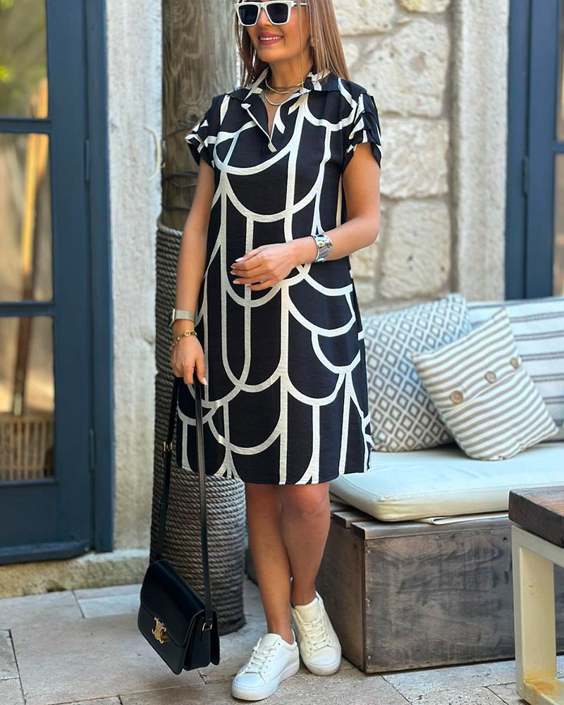 Helmi™ | Vestido de manga corta