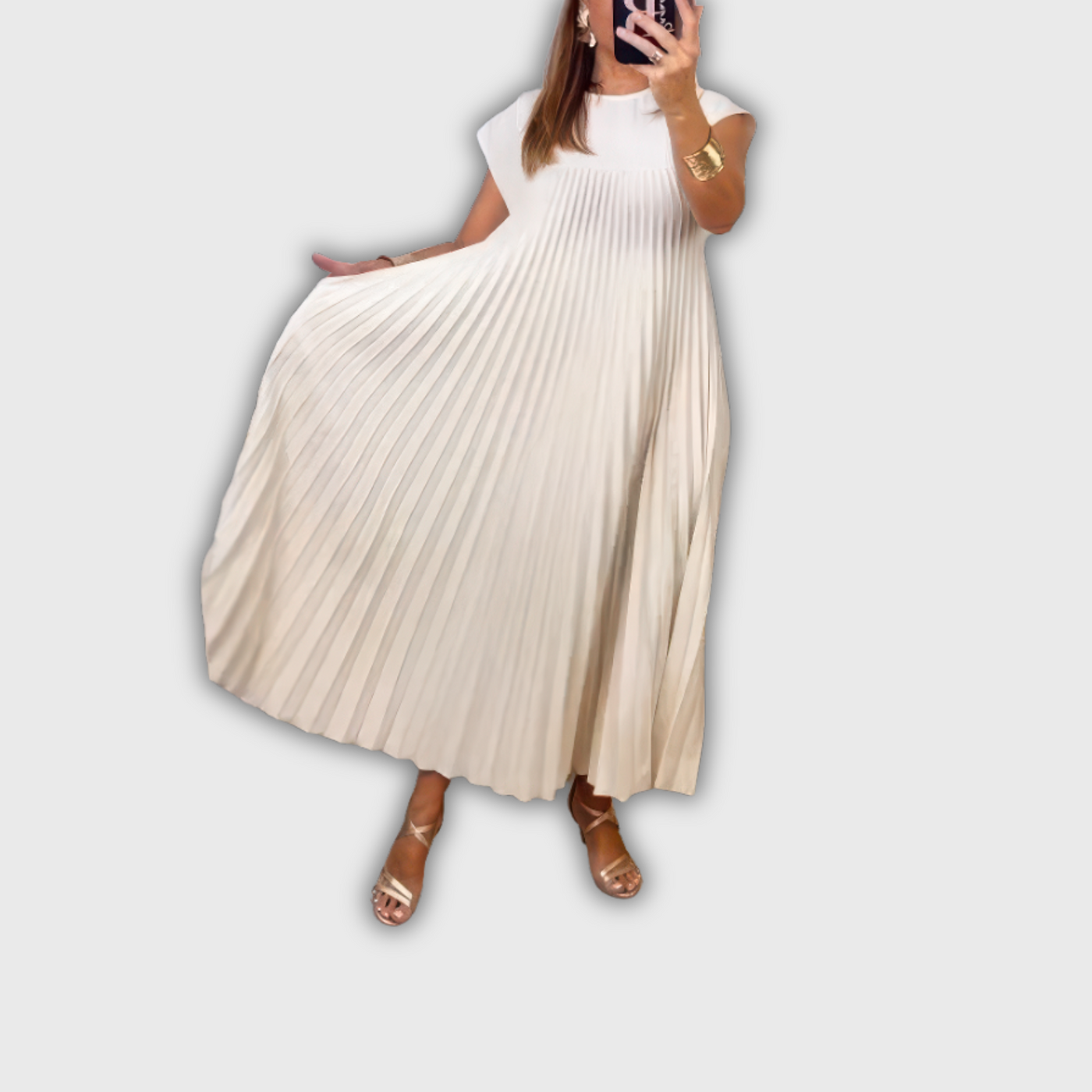 Celine | vestido plisado