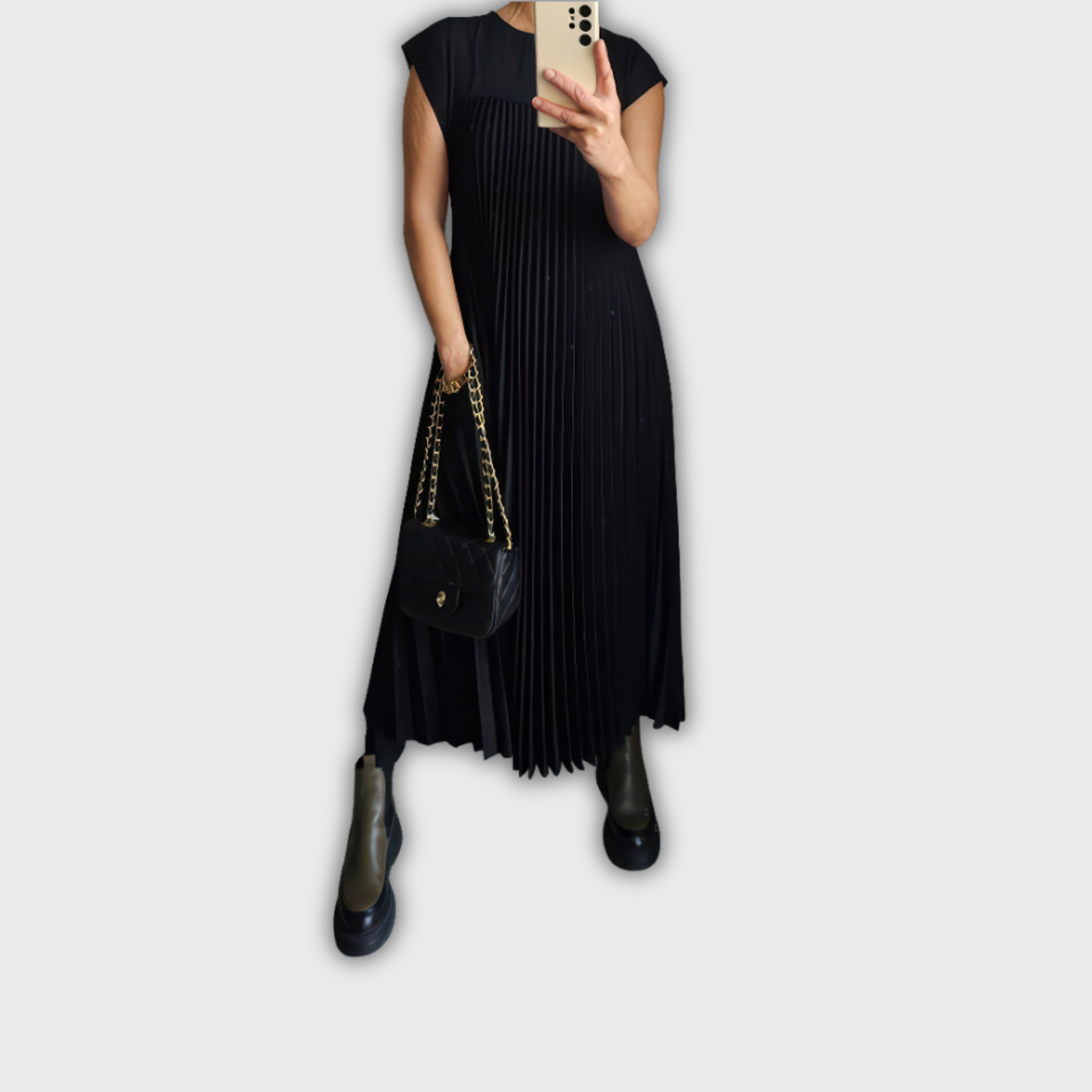 Celine | vestido plisado