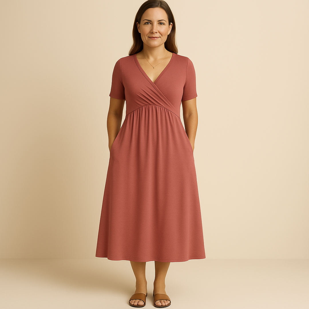 ANNELIES – VESTIDO ANCHO LIGERO