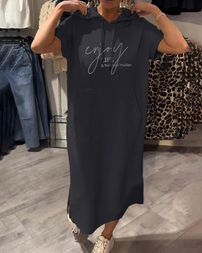 Saskia™ | Vestido casual con capucha