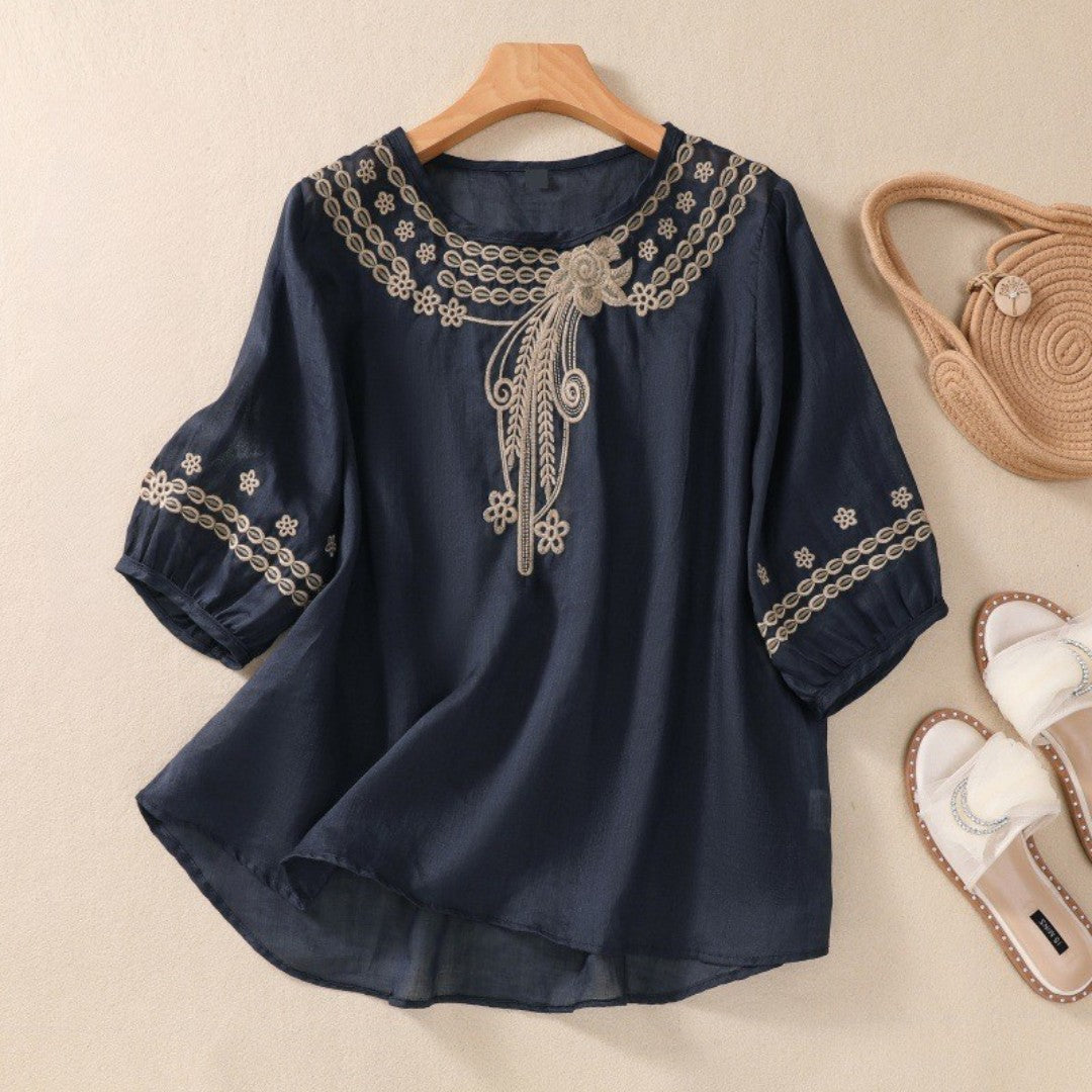 Laurienne™ | Blusa bordada