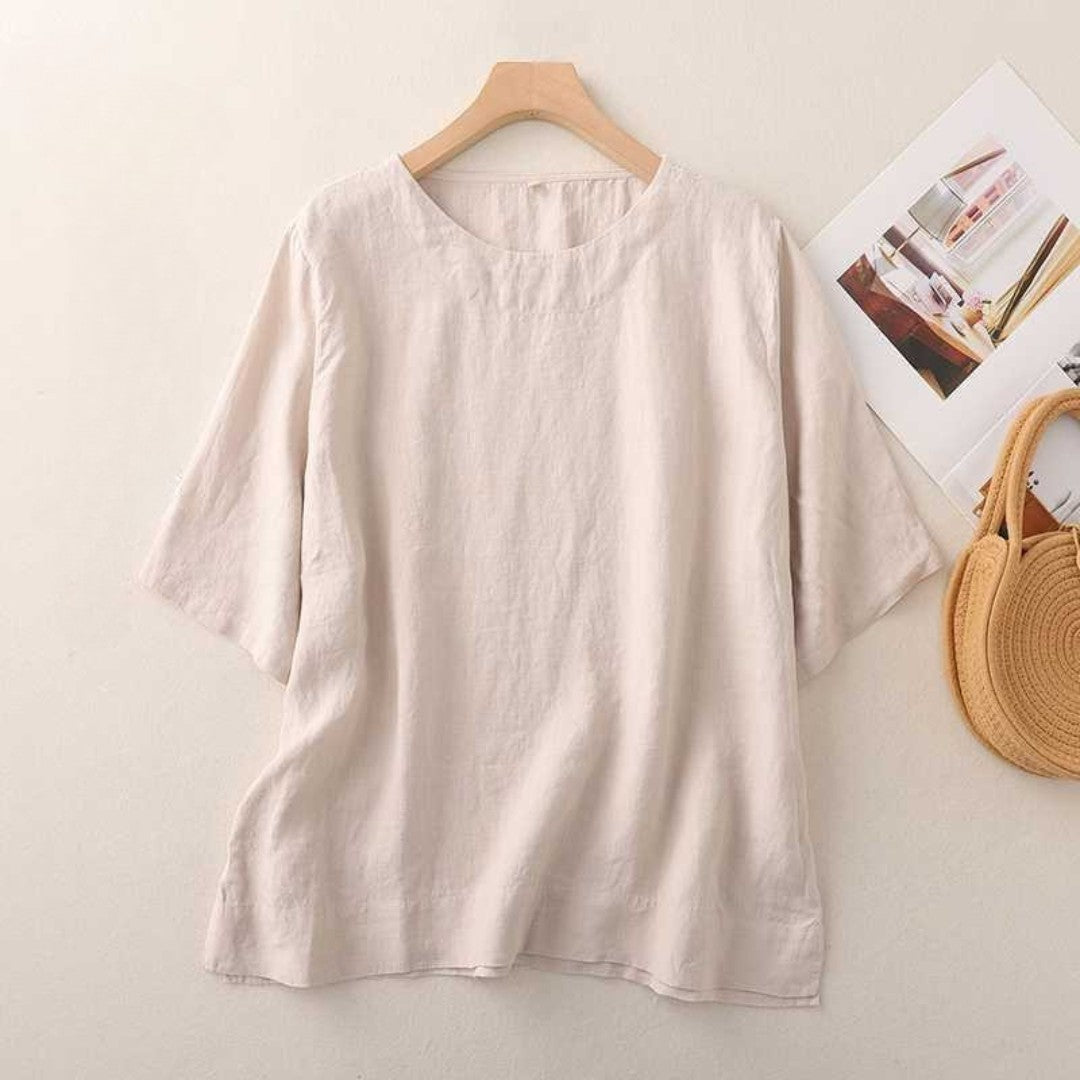 Laurienne™ | Camiseta lisa