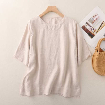 Laurienne™ | Camiseta lisa