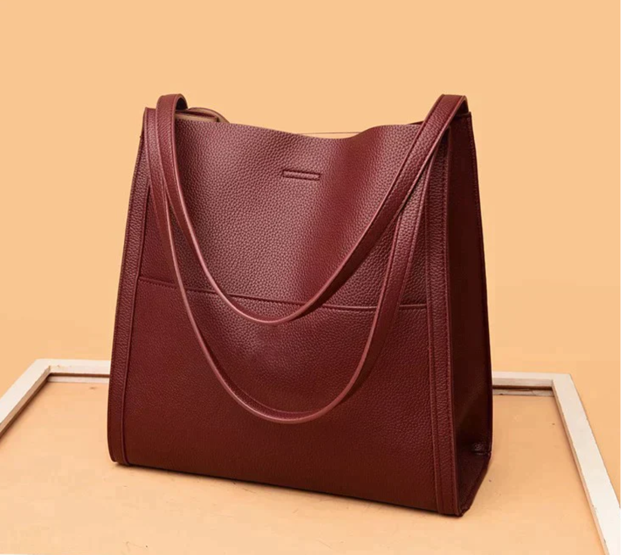 Alena | Bolso de hombro de piel para mujer