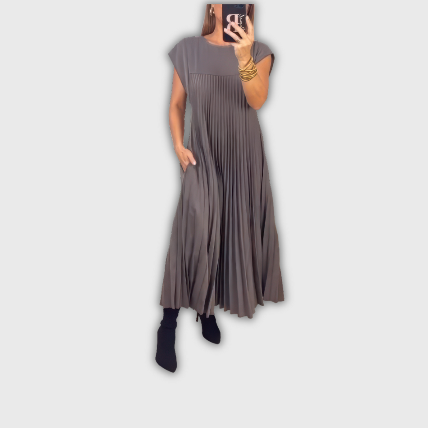 Celine | vestido plisado