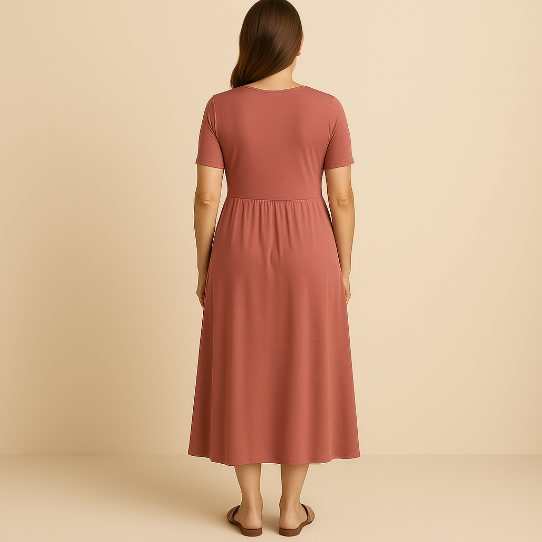 ANNELIES – VESTIDO ANCHO LIGERO