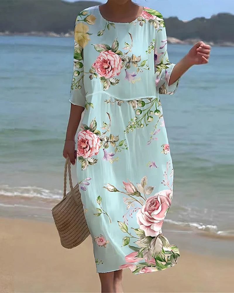 Mirella™ - Elegante vestido floral