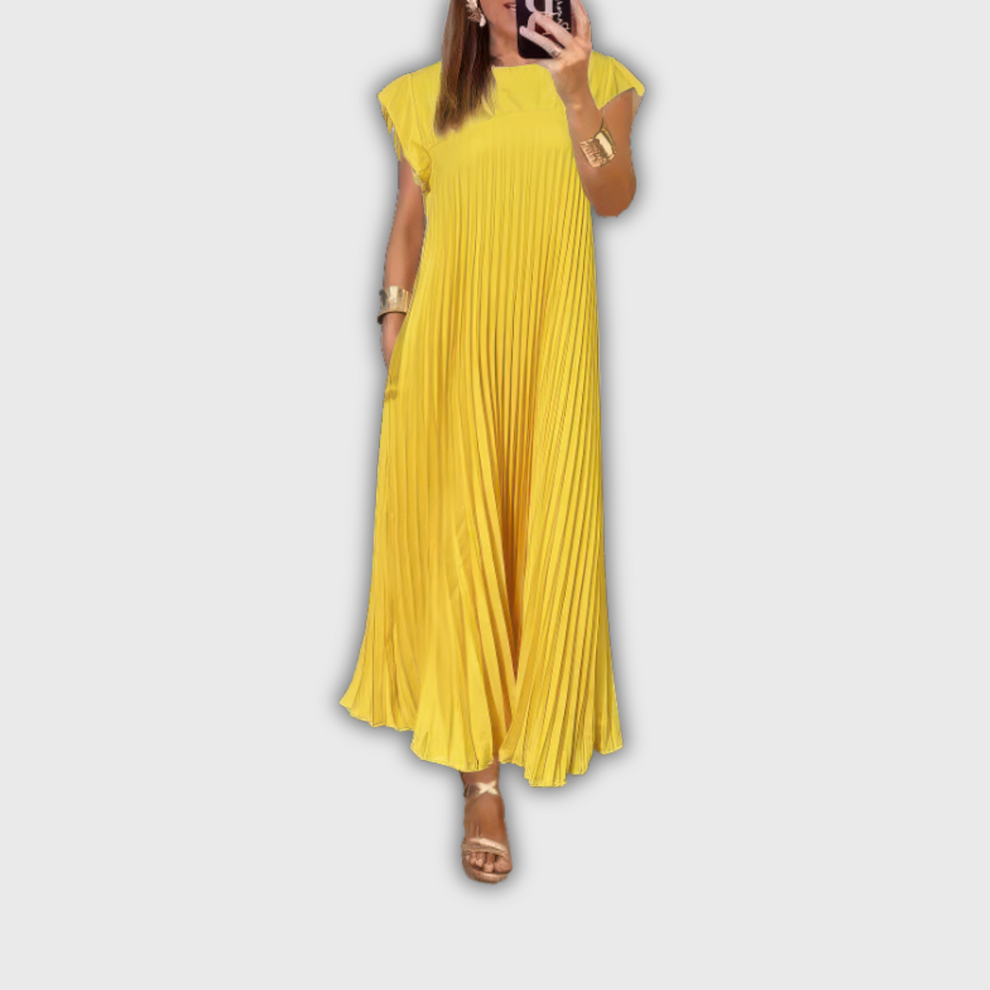 Celine | vestido plisado