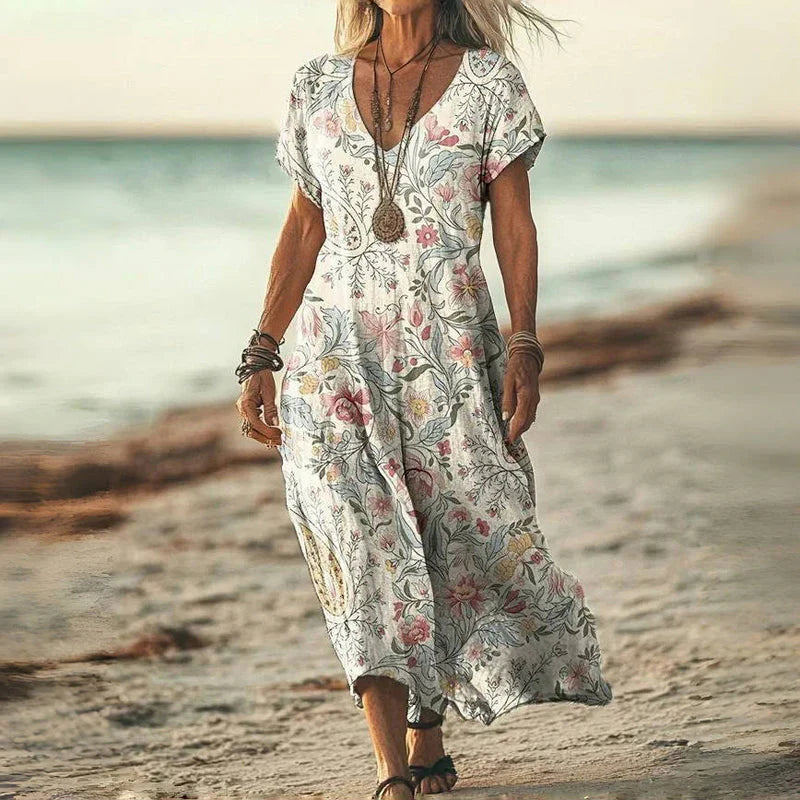 LAURA™ - Vestido vintage degradado