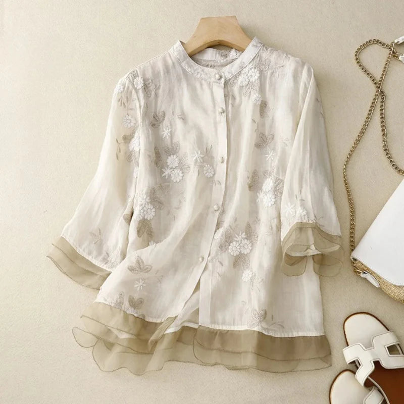 Laurienne™ | Blusa bordada