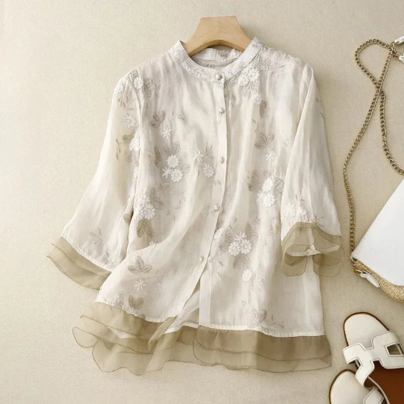 Maria - Blusa Bordada