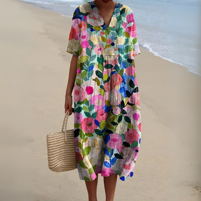 Nicole | Vestido floral de verano