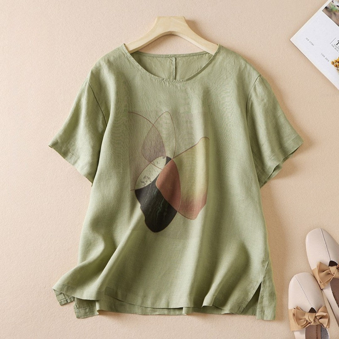 Laurienne™ | Camiseta estampada