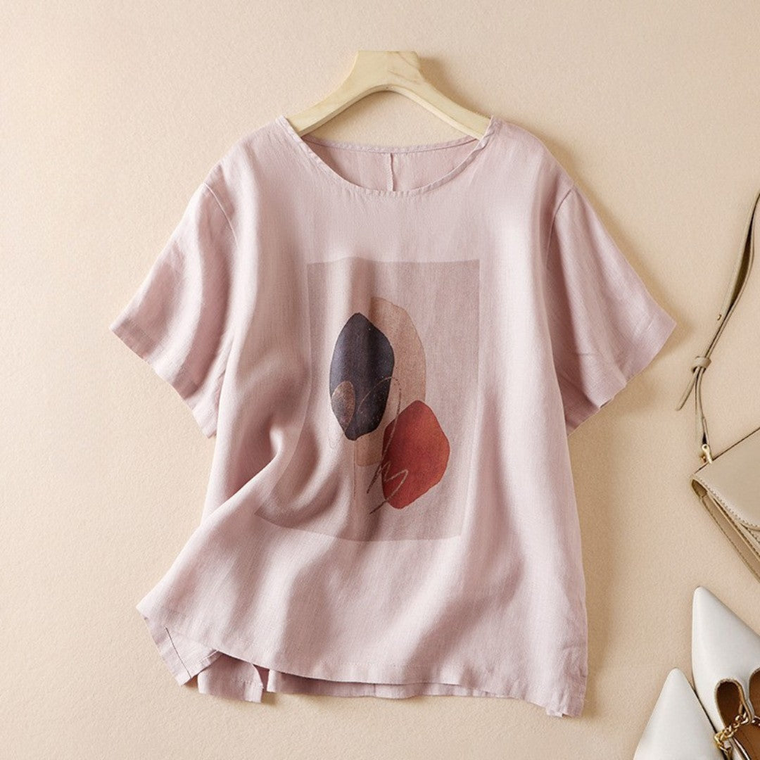 Laurienne™ | Camiseta estampada