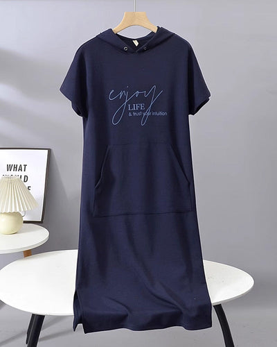 Saskia™ | Vestido casual con capucha