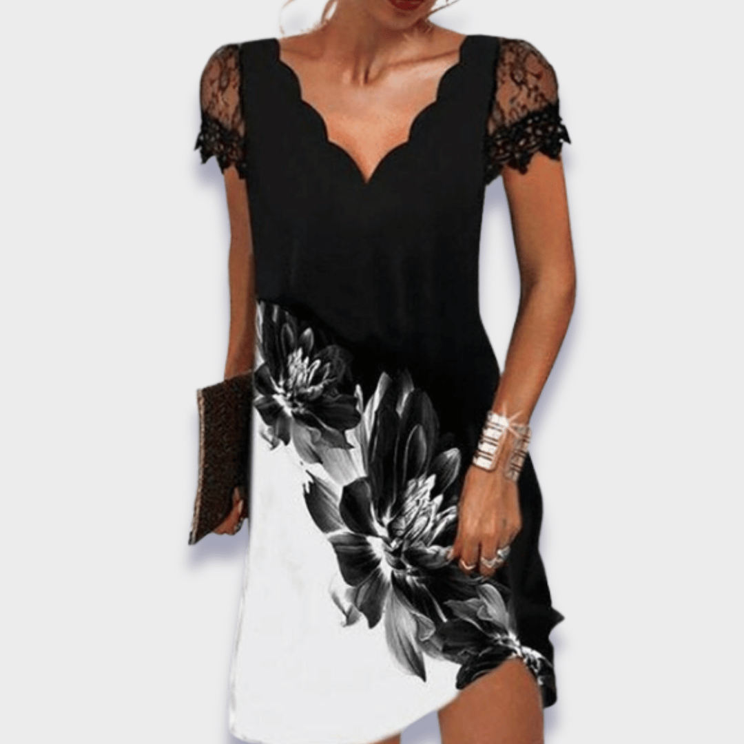 Vittoria | Vestido elegante en material de primera calidad