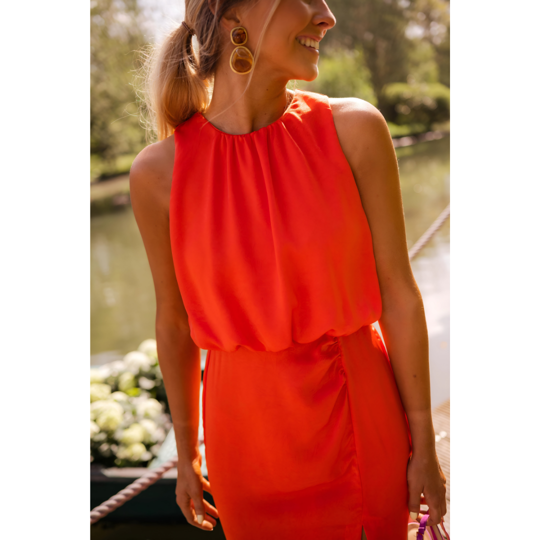 Kasia – Vestido Midi elegante primavera verano
