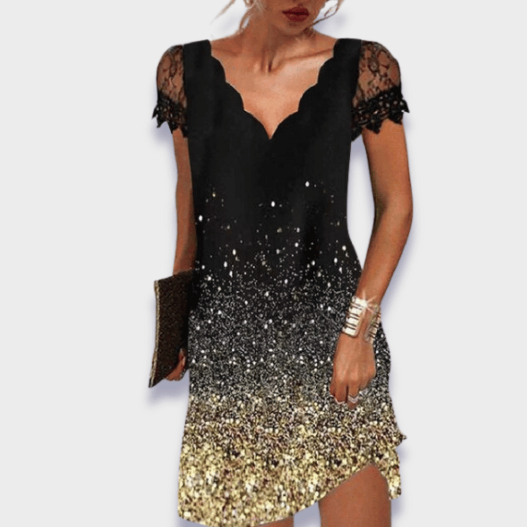 Vittoria | Vestido elegante en material de primera calidad