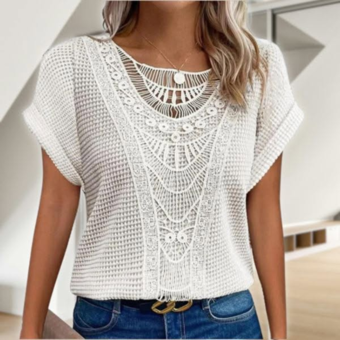 Sophie - Top de encaje elegante