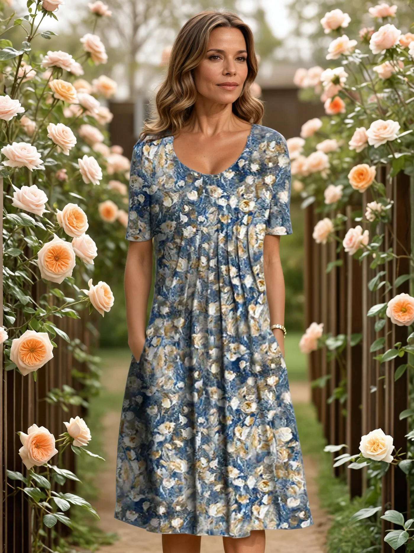 MARGA | VESTIDO ELEGANTE LIGERO PARA EL DÍA A DÍA