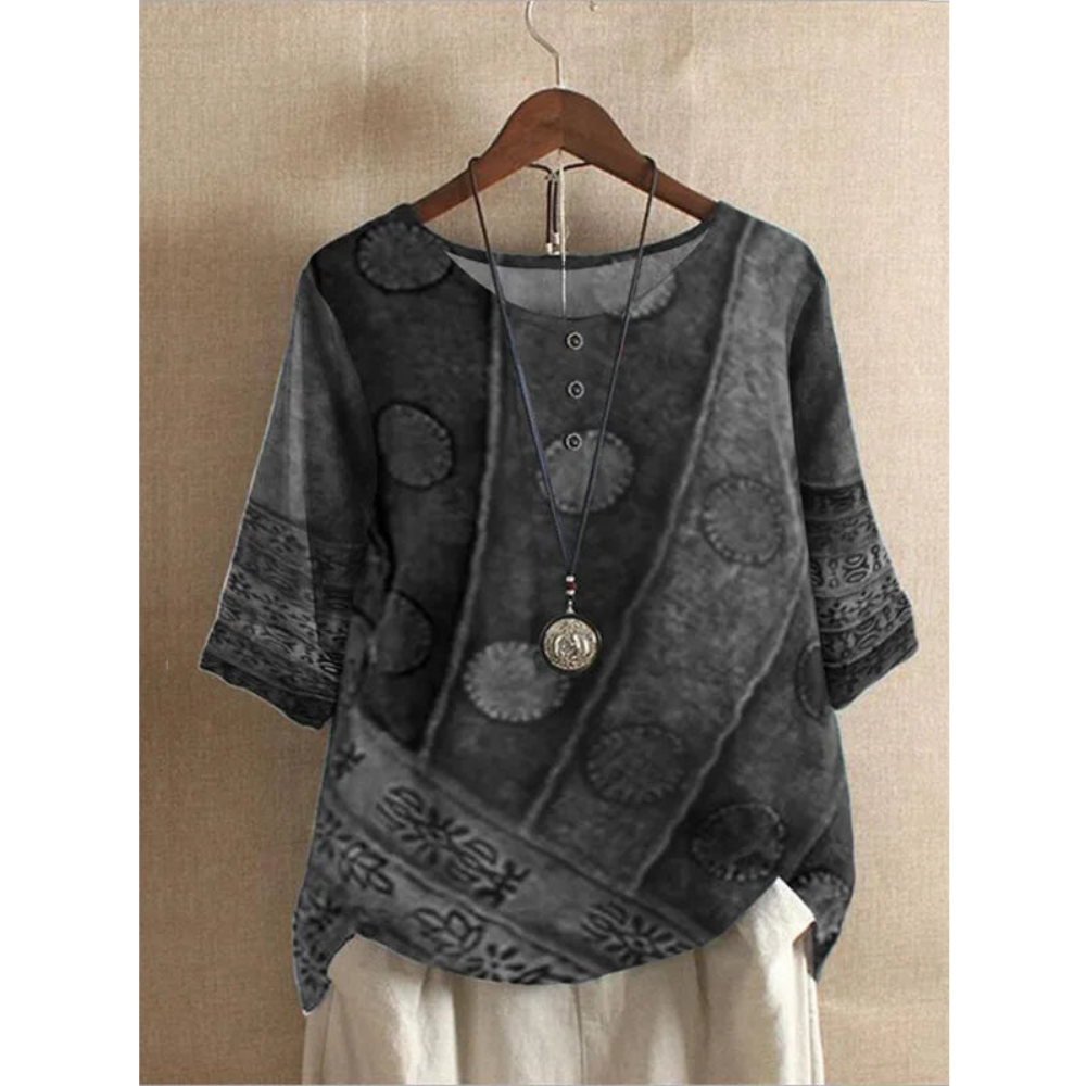 Valarie - Top bohemio colorido