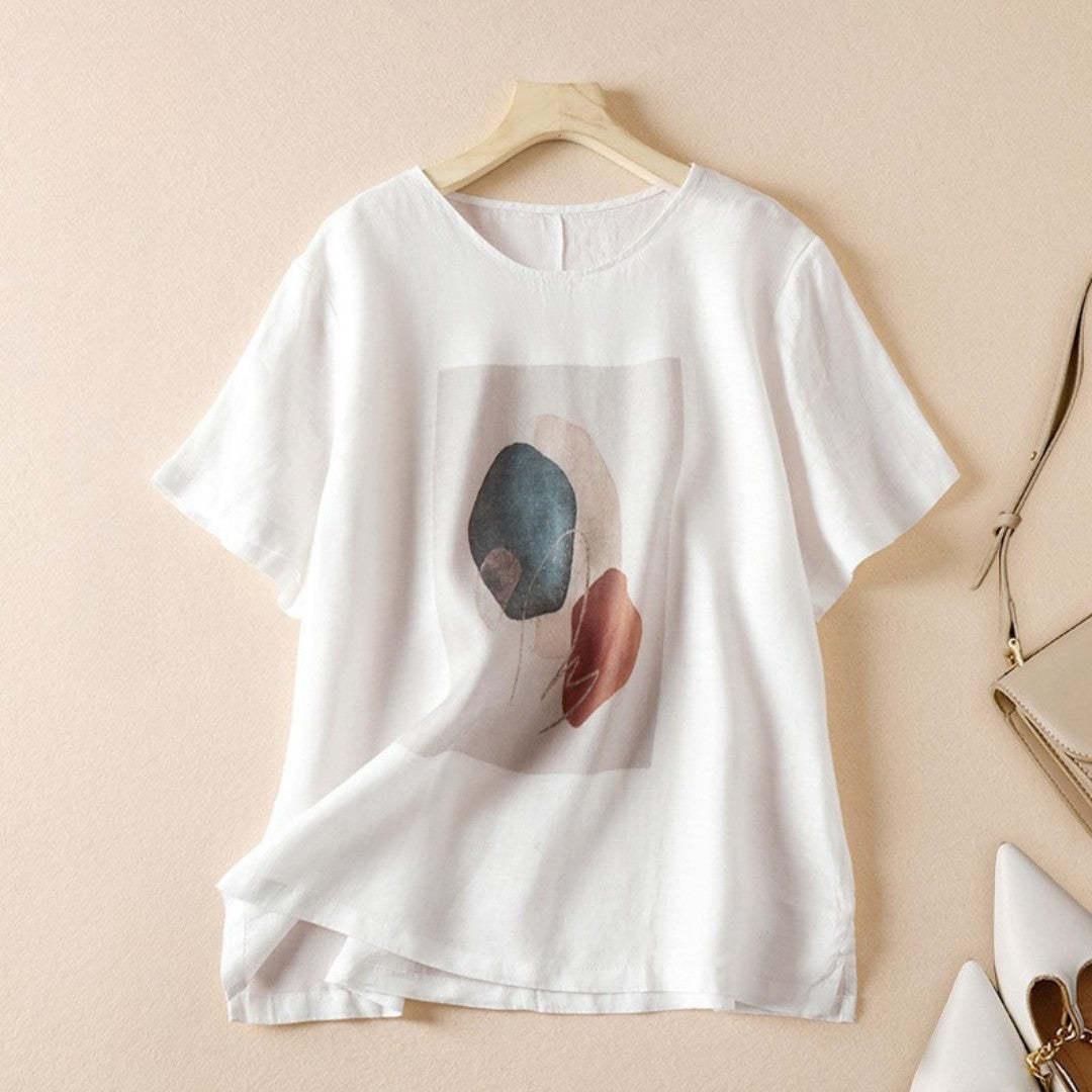 Laurienne™ | Camiseta estampada