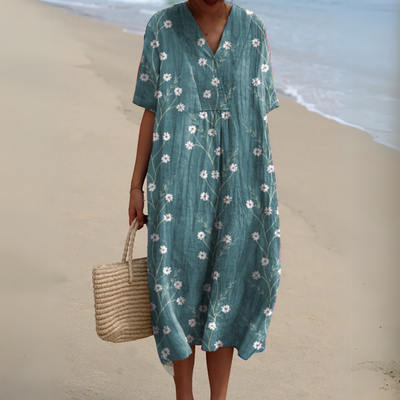 Nicole | Vestido floral de verano