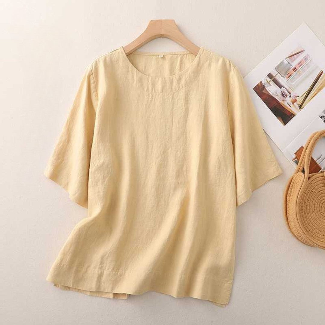 Laurienne™ | Camiseta lisa