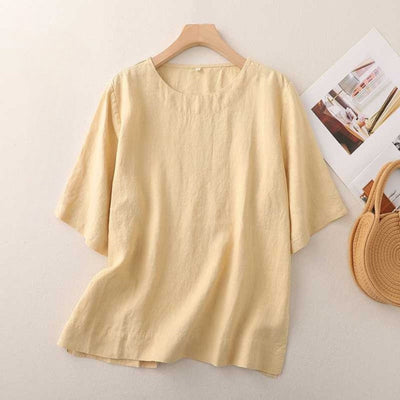 Laurienne™ | Camiseta lisa