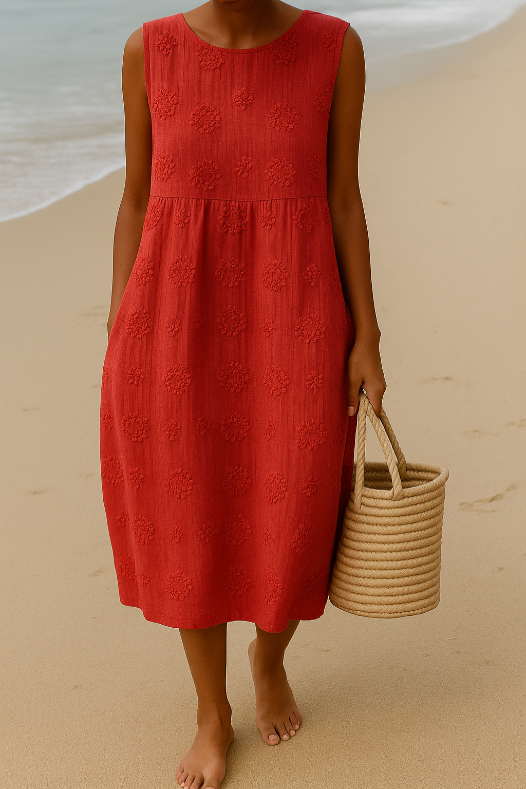 Elena | Vestido bordado para una elegancia natural