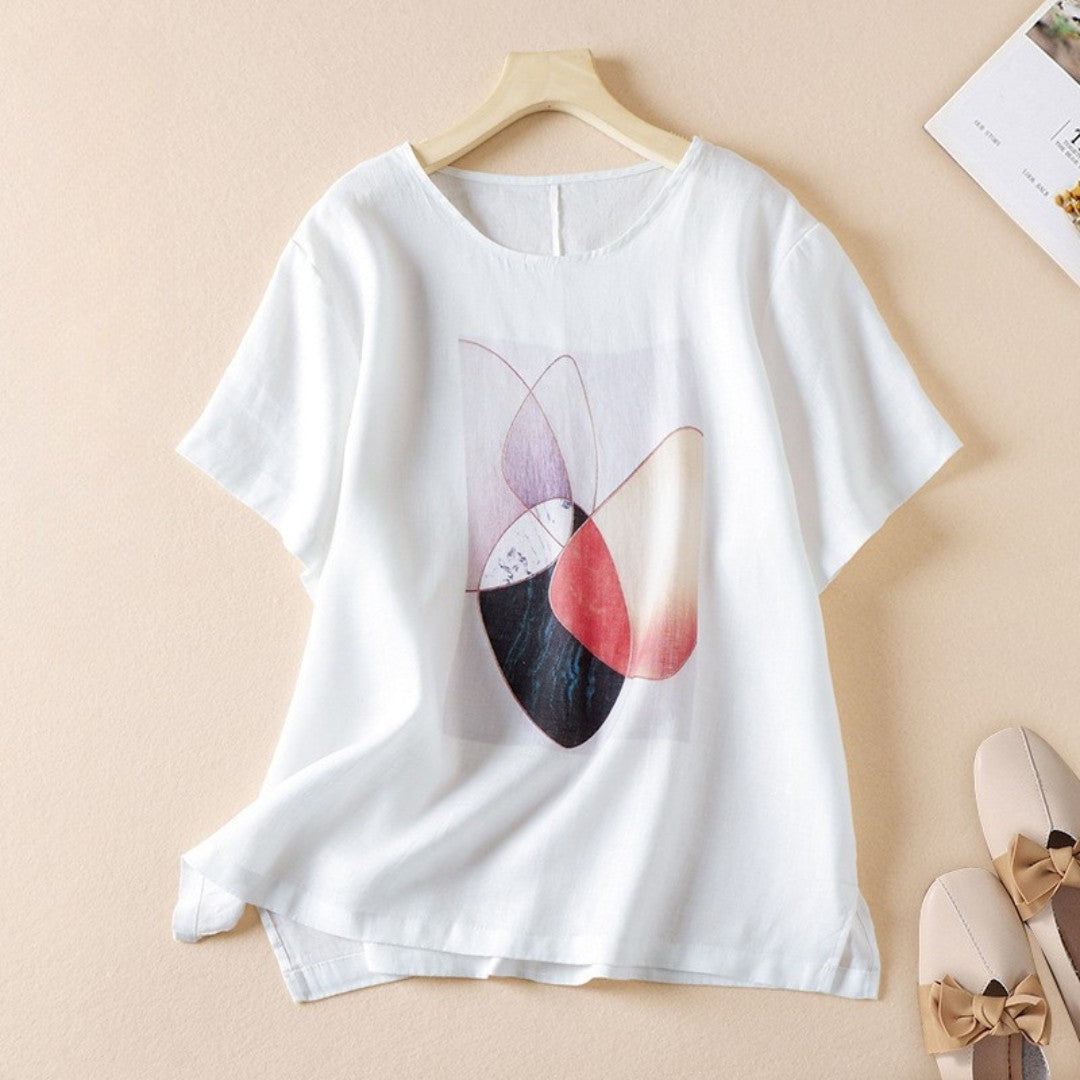 Laurienne™ | Camiseta estampada