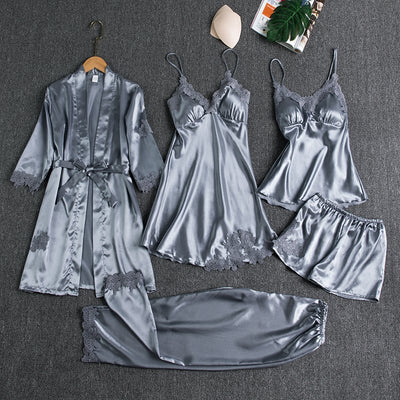 Helene | Conjunto de pijama de 5 piezas