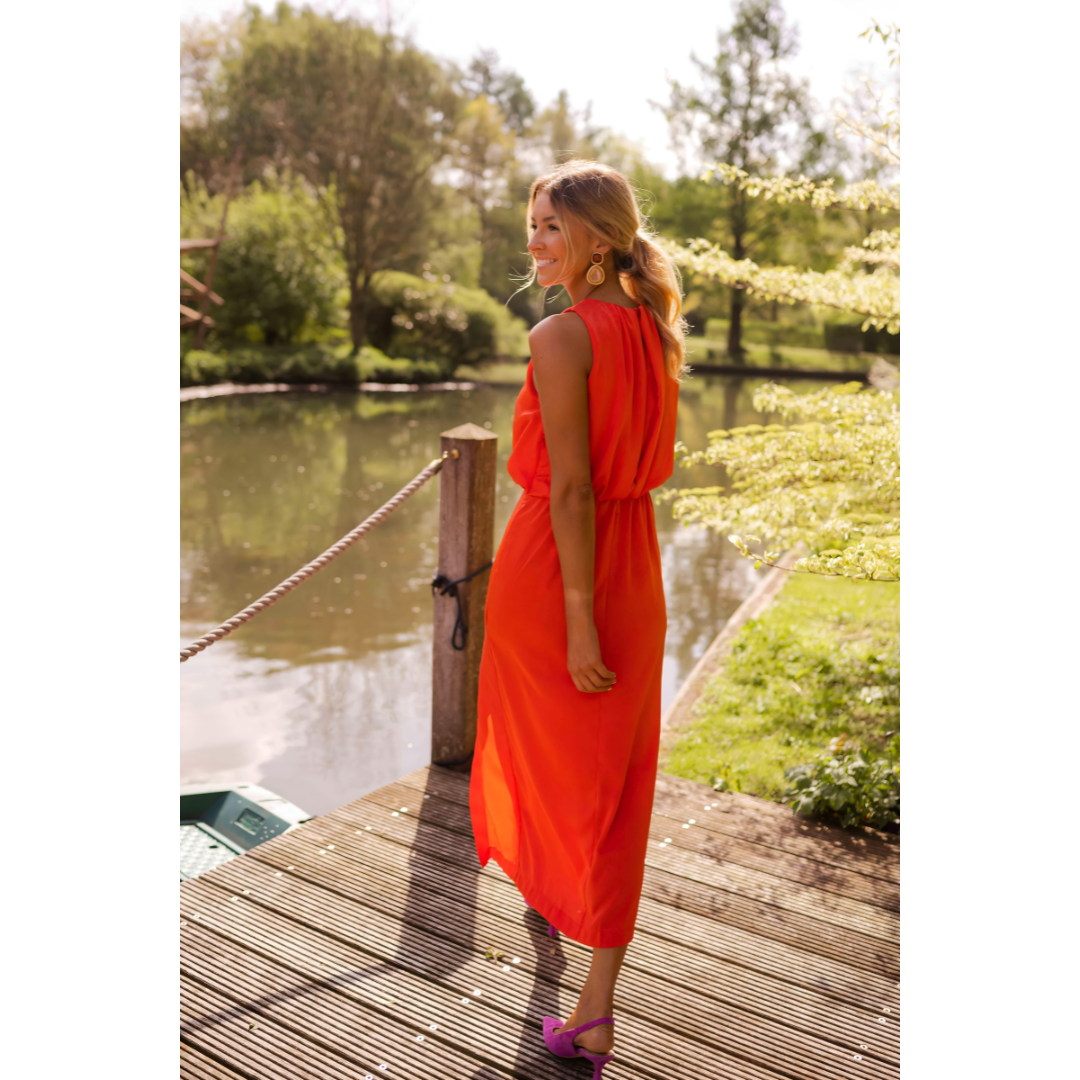 Kasia – Vestido Midi elegante primavera verano