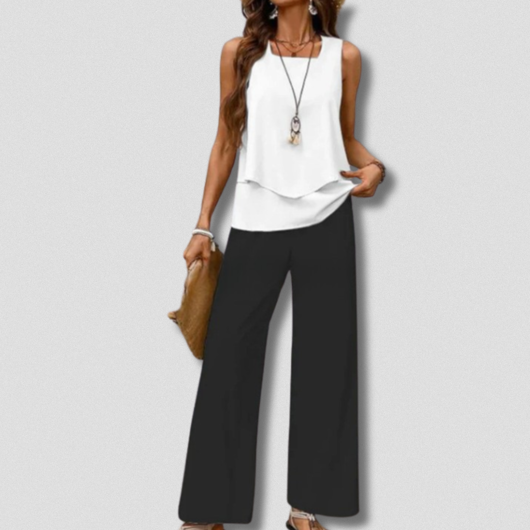 Norah™ | Conjunto boho chic para mujer hecho a mano