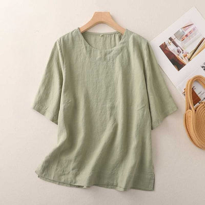 Laurienne™ | Camiseta lisa