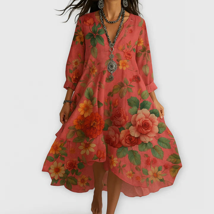 Marina | Vestido floral vintage