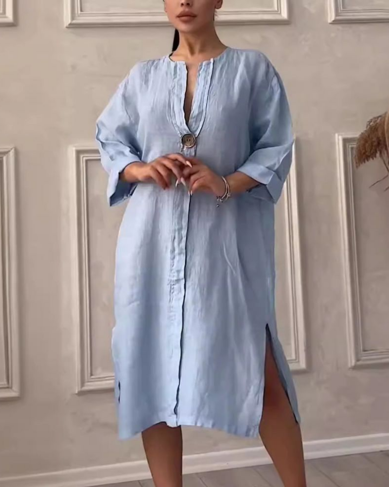 CLARITA – VESTIDO LIGERO ANCHO TEMPORADA PRIMAVERA